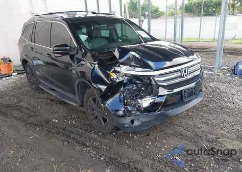 2018 Honda Pilot Ex-L from USA, damaged, VIN 5FNYF6H51JB038537